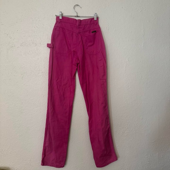 Vintage 80s DeeCee Pink Carpenter Pants - Picture 8 of 8